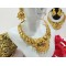 Latest Gold Neck Set with Earrings