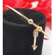  Latest Rose Gold & Diamond Stylish Arrow Bracelet