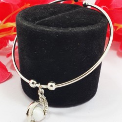  Latest Silver, Pearl & Diamond Stylish Unique Bracelet