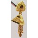 Micro Plated Stylish Gold Jhumka