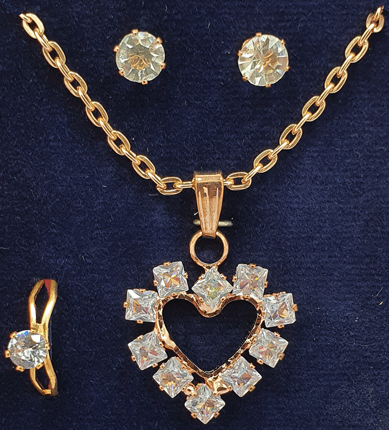 Rose Gold Artificial Sets