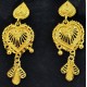 Full Neck, Heavy, Chokar Gold Neck Set with Earrings