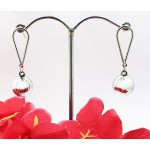 The Silver Ball Stylish Hanging Earrings