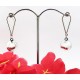 The Silver Ball Stylish Hanging Earrings