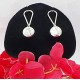 The Silver Ball Stylish Hanging Earrings